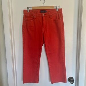 Levi's Demi Curve Classic‎ Vibrant Red Jeans, 30